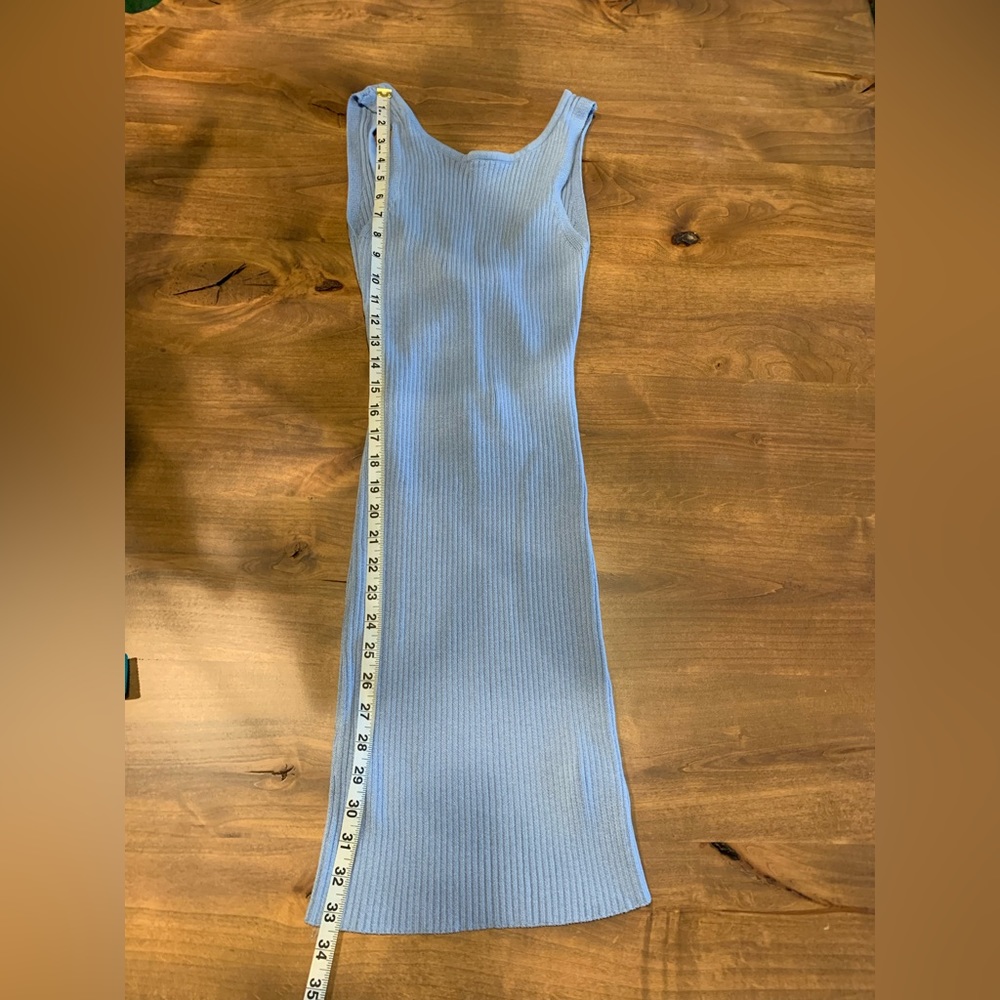 Light blue Princess Polly dress.